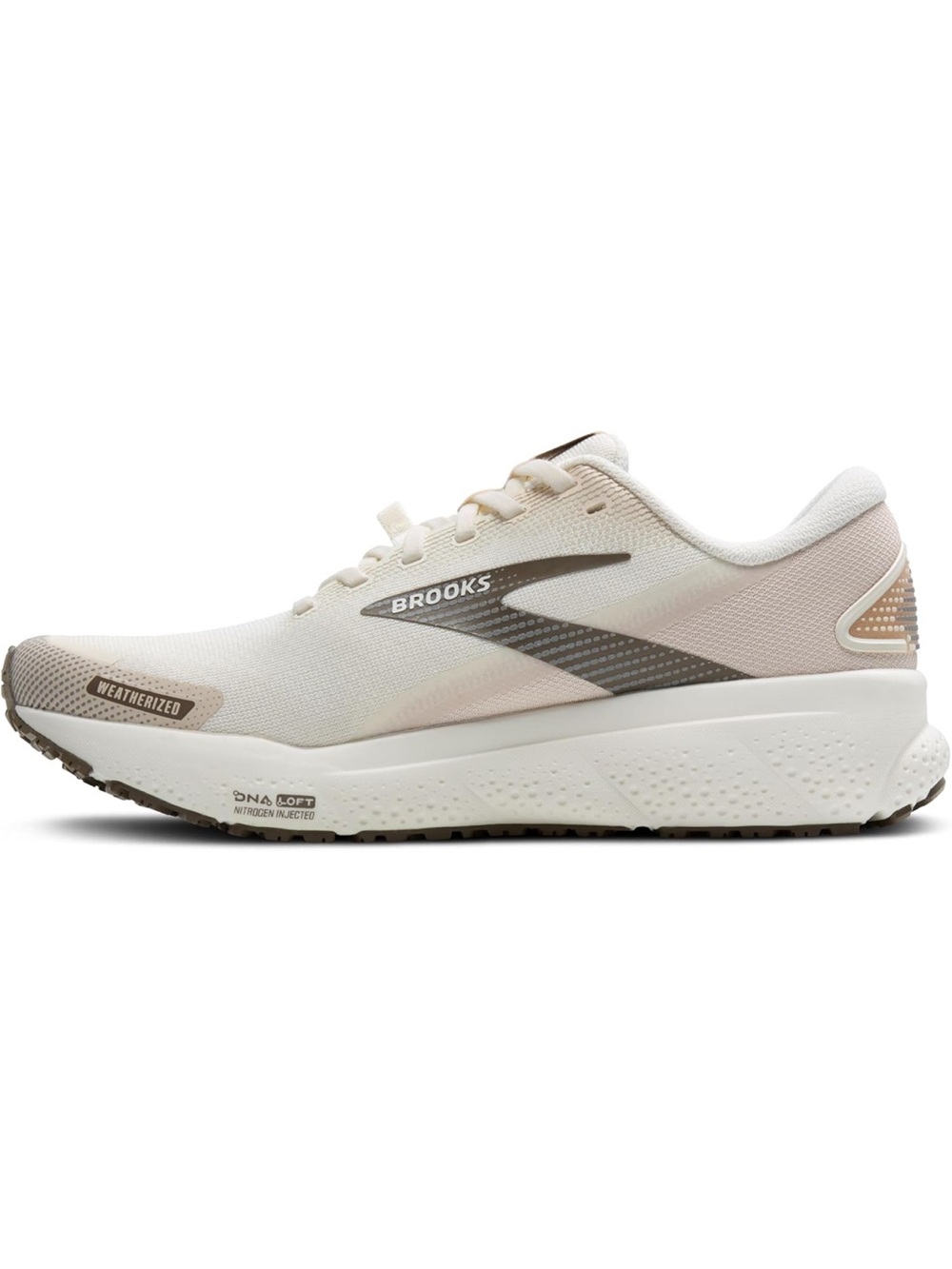 Brooks Ghost 16 Women’s Running Shoes - Almond Peach / Coconut / Falcon - Picture 4 of 6
